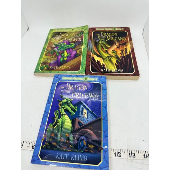 Dragon Keepers Book Set Kate Klimo Books 1 2 & 4 Fantasy Adventure Series Kids - Picture 9 of 12